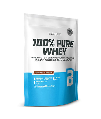 100% Pure Whey - 0.454 kg  BioTech USA - Nutra Best Bulgaria
