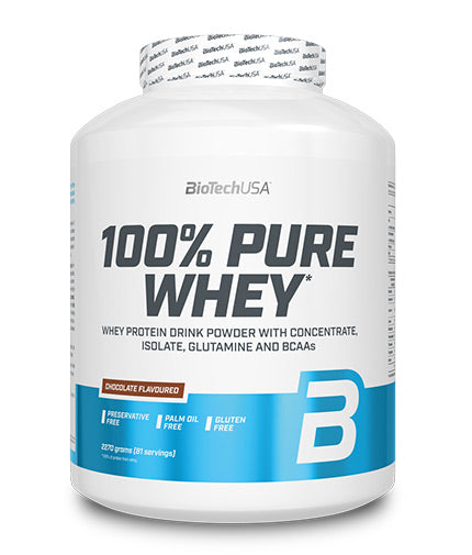 100% Pure Whey - 2.27 kg  BioTech USA - Nutra Best Bulgaria