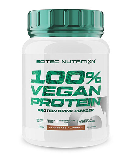 100% Vegan Protein - 1.00 kg  SCITEC - Nutra Best Bulgaria
