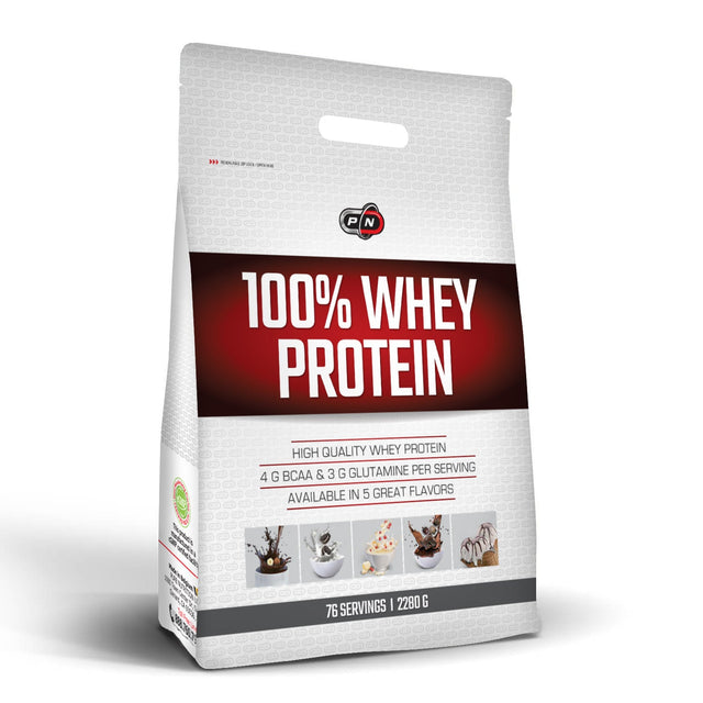 100% WHEY PROTEIN - 2280 g  Pure Nutrition - Nutra Best Bulgaria