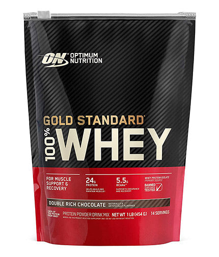 100% Whey Gold Standard - 0.454 kg  OPTIMUM NUTRITION - Nutra Best Bulgaria