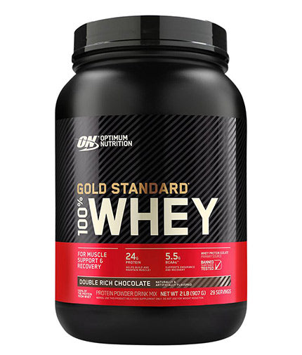 100% Whey Gold Standard - 0.908 kg  OPTIMUM NUTRITION - Nutra Best Bulgaria