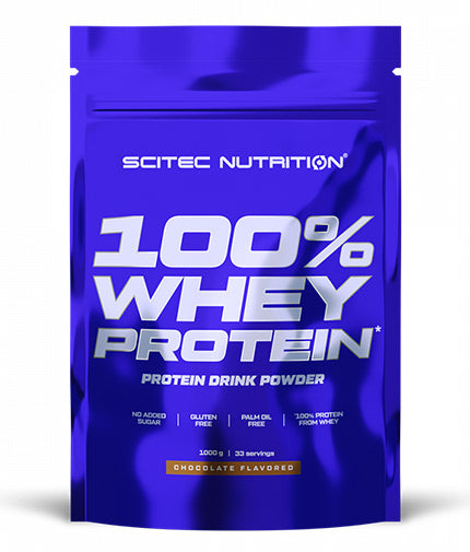 100% Whey Protein / 1.00 kg  SCITEC - Nutra Best Bulgaria