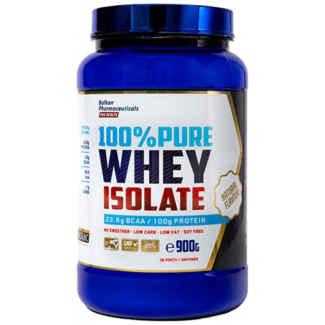 100% Whey Protein Isolate | Isolac® - 900 грама  Balkan Pharmaceuticals - Nutra Best Bulgaria