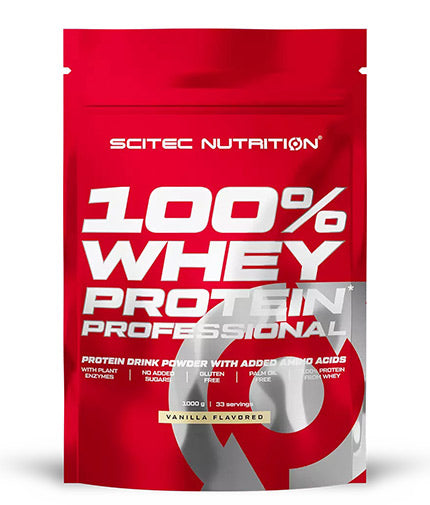 100% Whey Protein Professional - 1.00 kg  SCITEC - Nutra Best Bulgaria