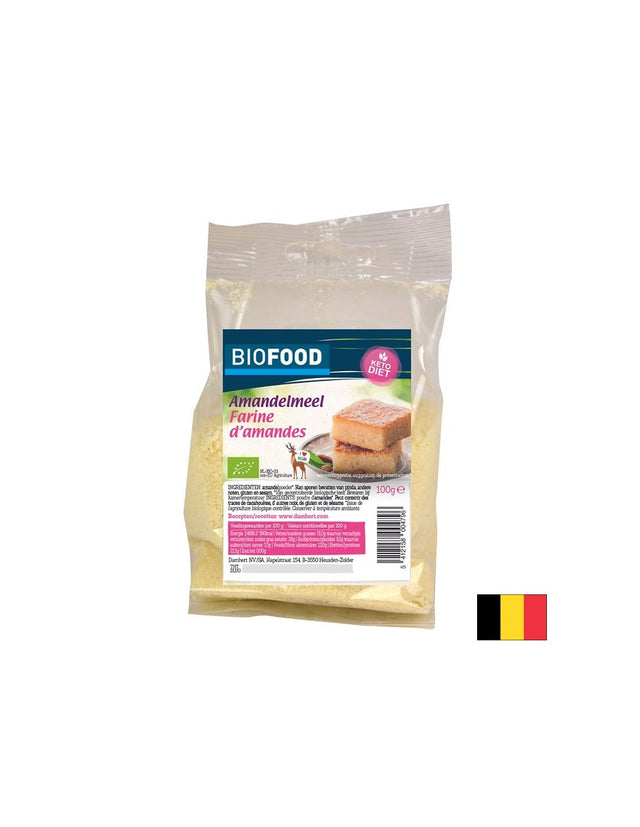 Бадемово брашно, БИО, 100 g  Damhert - Nutra Best Bulgaria