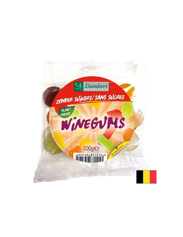 Дъвчащи плодови бонбони (без захар), 100 g  Damhert - Nutra Best Bulgaria