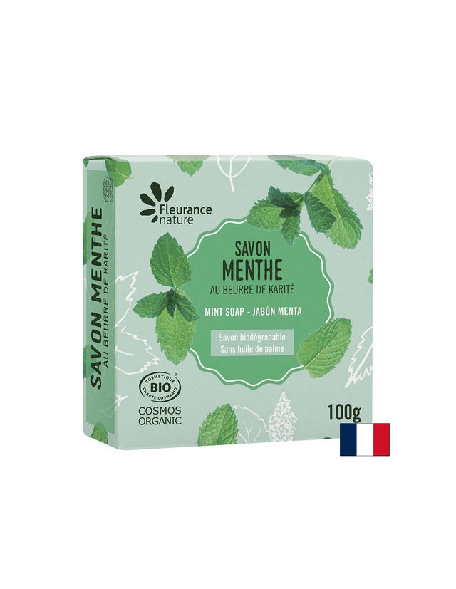 Сапун с мента, 100 g Fleurance Nature  Fleurance Nature - Nutra Best Bulgaria