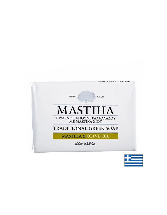 Традиционен гръцки сапун с Мастиха и Зехтин, 100 g Mastiha  Mastiha - Nutra Best Bulgaria