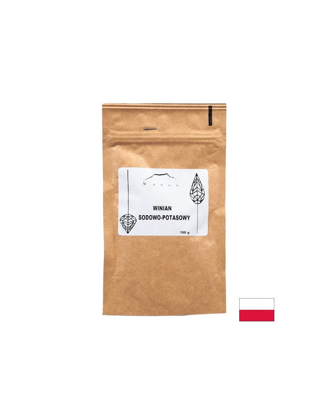 Натриево-калиев тартарат/ Сегнетова сол, 100  g  Nanga - Nutra Best Bulgaria