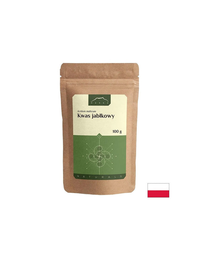 Ябълчена киселина, прах 100 g  Nanga - Nutra Best Bulgaria