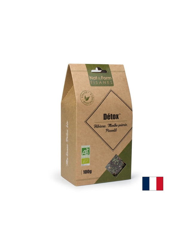 Инфузия за детоксикация Био, 100 g  Nat&Form - Nutra Best Bulgaria