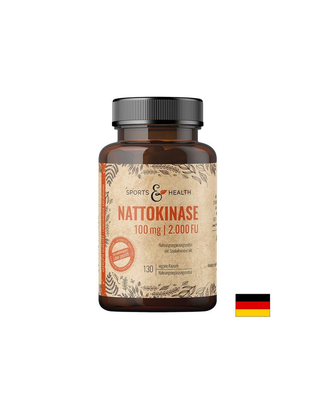 Сърдечно-съдова система - Натокиназа 100 mg/ 2000 FU, 130 капсули Sports & Health Solutions  Sports & Health Solutions - Nutra Best Bulgaria