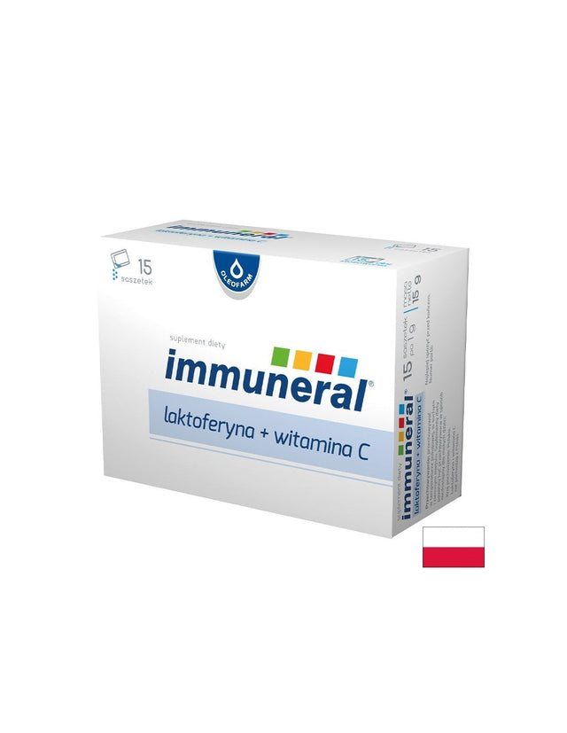 Лактоферин 100 mg + Витамин C – Имунна подкрепа, 15 сашета  Oleofarm - Nutra Best Bulgaria