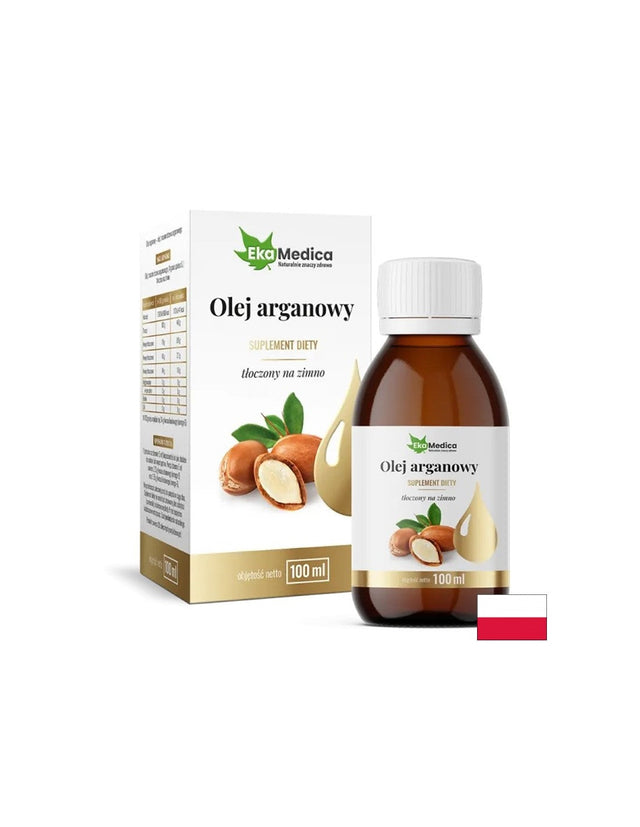 Арганово масло – Здрава кожа, сърце и метаболизъм, 100 ml  Ekamedica - Nutra Best Bulgaria
