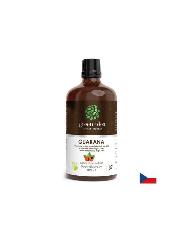 За отслабване и енергия - Гуарана, 100 ml тинктура  Green Idea - Nutra Best Bulgaria