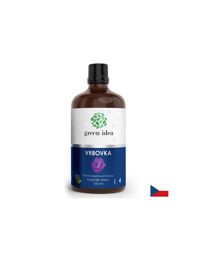 Грижа за простатата - Дребноцветна върбовка, 100 ml тинктура (без алкохол)  Green Idea - Nutra Best Bulgaria