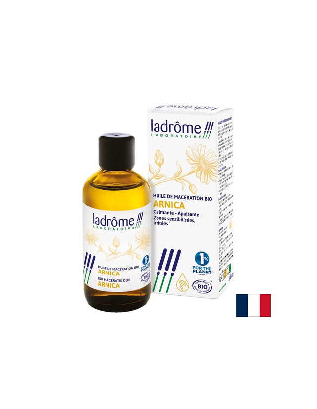 Грижа за кожата - Масло от Арника (маслен мацерат), БИО, 100 ml  Ladrome Laboratoire - Nutra Best Bulgaria