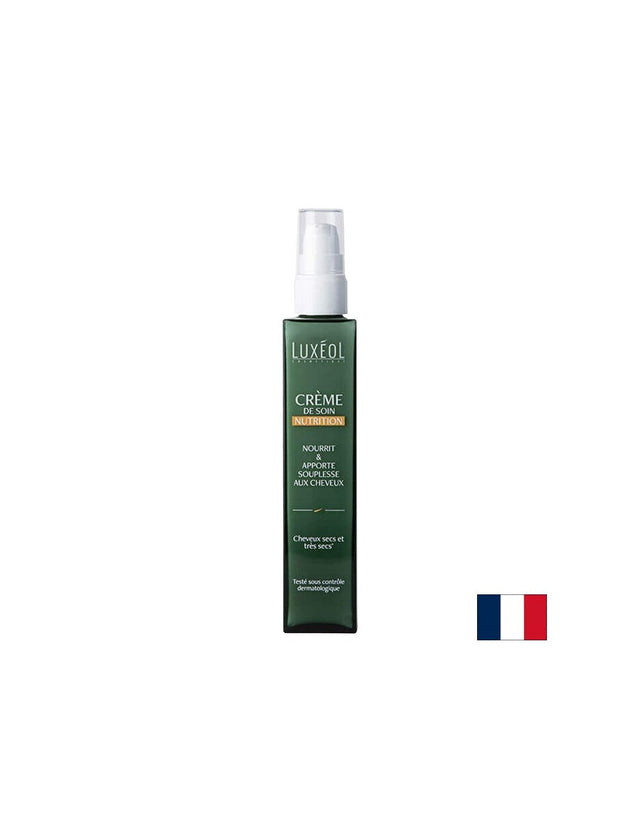 Подхранващ крем за суха и увредена коса (без отмиване), 100 ml  Luxéol - Nutra Best Bulgaria