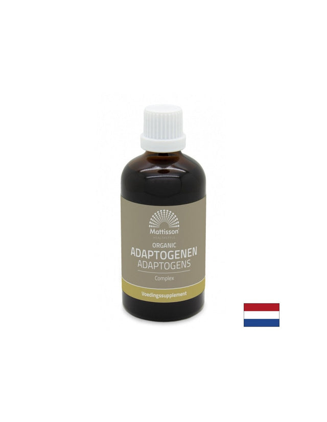 Тинктура от адаптогенни билки Био, 100 ml  Mattisson Healthstyle - Nutra Best Bulgaria