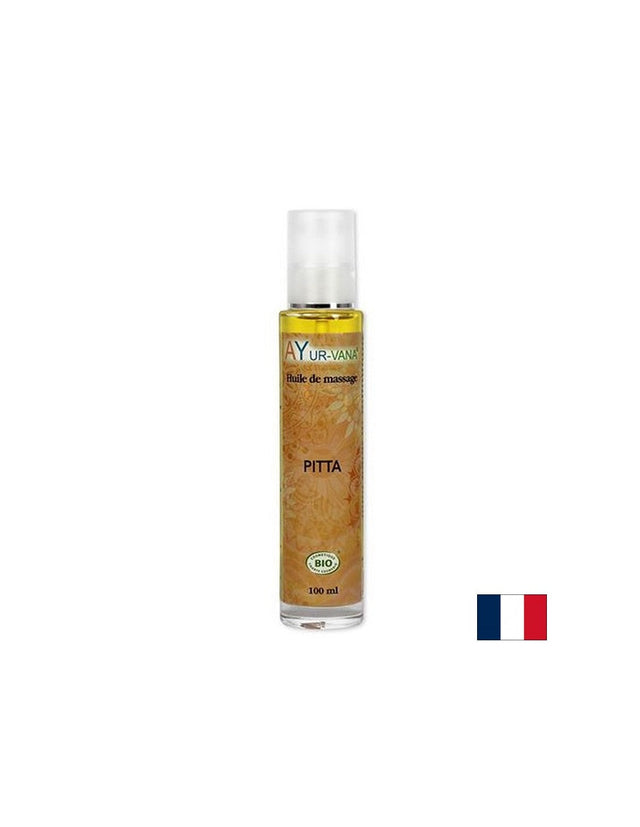 Аюрведично масажно масло за балансиране на Питта доша, спрей, 100 ml  PhytoMoinsCher - Nutra Best Bulgaria