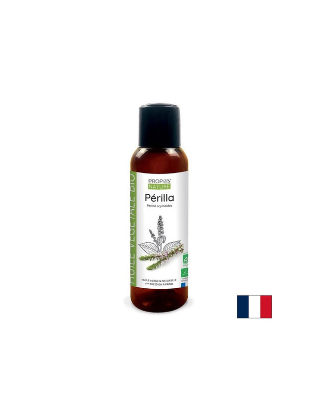 За кожата, ставите и сърдечната функция - Масло от Перила, БИО, 100 ml  Propos Nature - Nutra Best Bulgaria