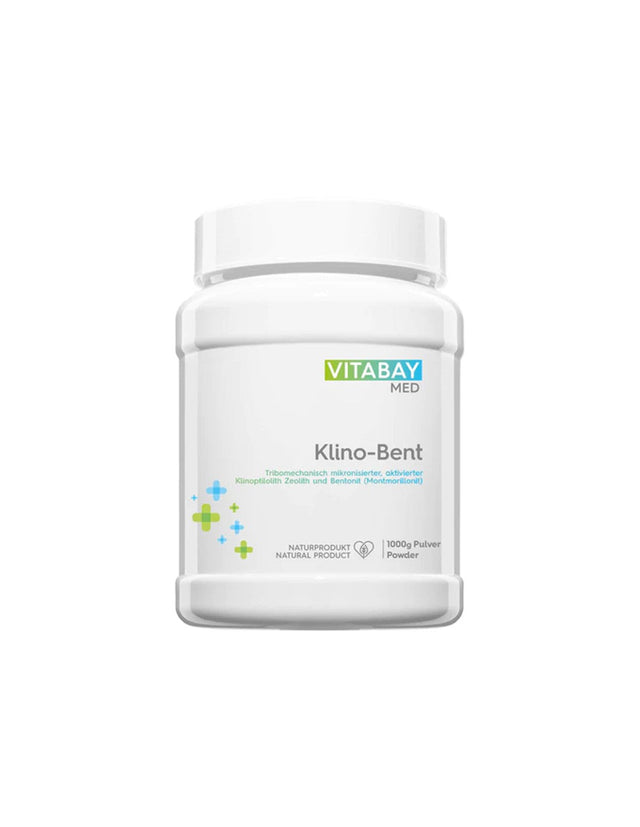 Детоксикация, Зеолит и Бентонит, 1000 g прах  Vitabay - Nutra Best Bulgaria
