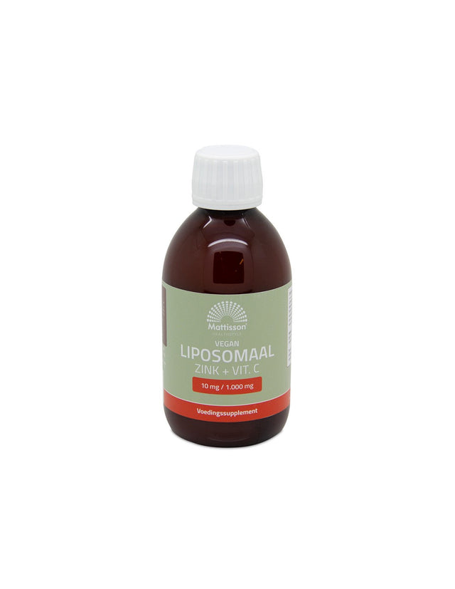 Имунитет Витамин С 1000 mg + Цинк 10 mg (липозомна форма) 250 ml  Mattisson Healthstyle - Nutra Best Bulgaria