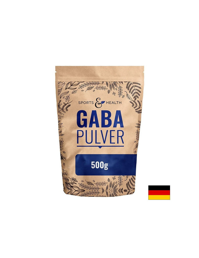 ГАБА 1000 mg – Нервна система, 500 g прах  Sports & Health Solutions - Nutra Best Bulgaria