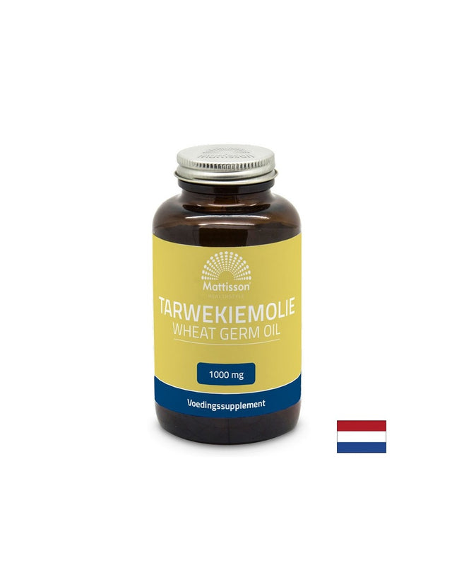 Имунна и мозъчна функция - Масло от пшеничен зародиш, 1000 mg х 90 капсули Mattisson Healthstyle  Mattisson Healthstyle - Nutra Best Bulgaria