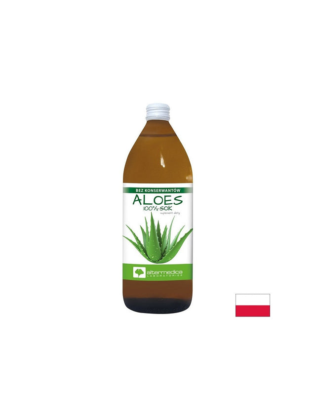 Алое вера (сок от лист) – Здрав стомах и силен имунитет, 1000 ml, 20 дози  Alter Medica - Nutra Best Bulgaria