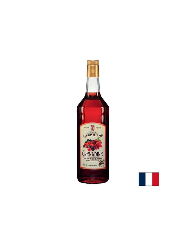 Сироп Гренадин – За коктейли и напитки, 1000 ml  Maison Rième - Nutra Best Bulgaria