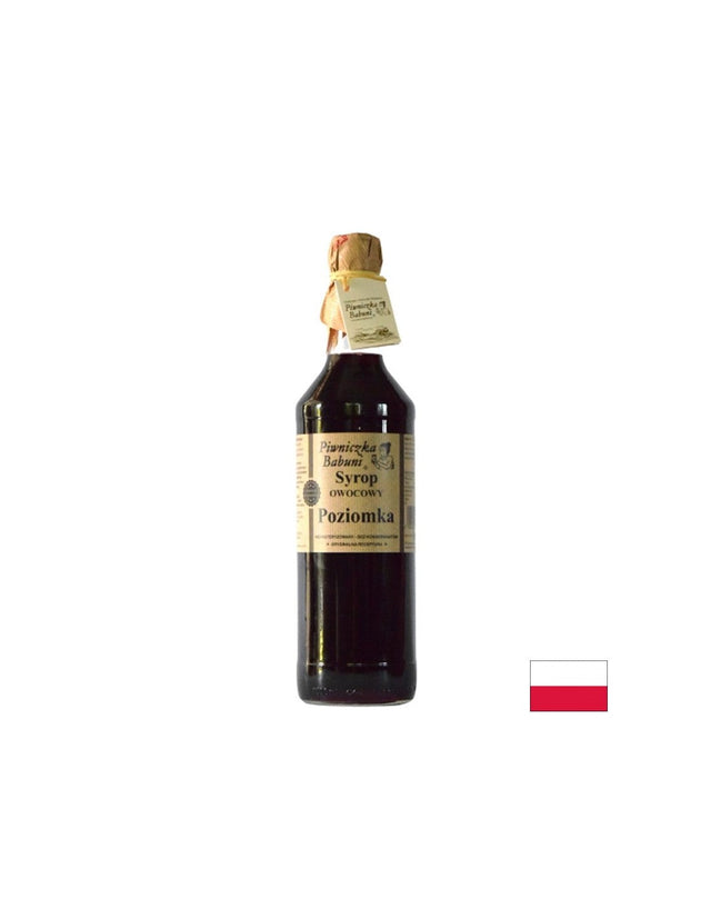 Сироп от горски ягоди, 1000 ml  Piwniczka Babuni - Nutra Best Bulgaria