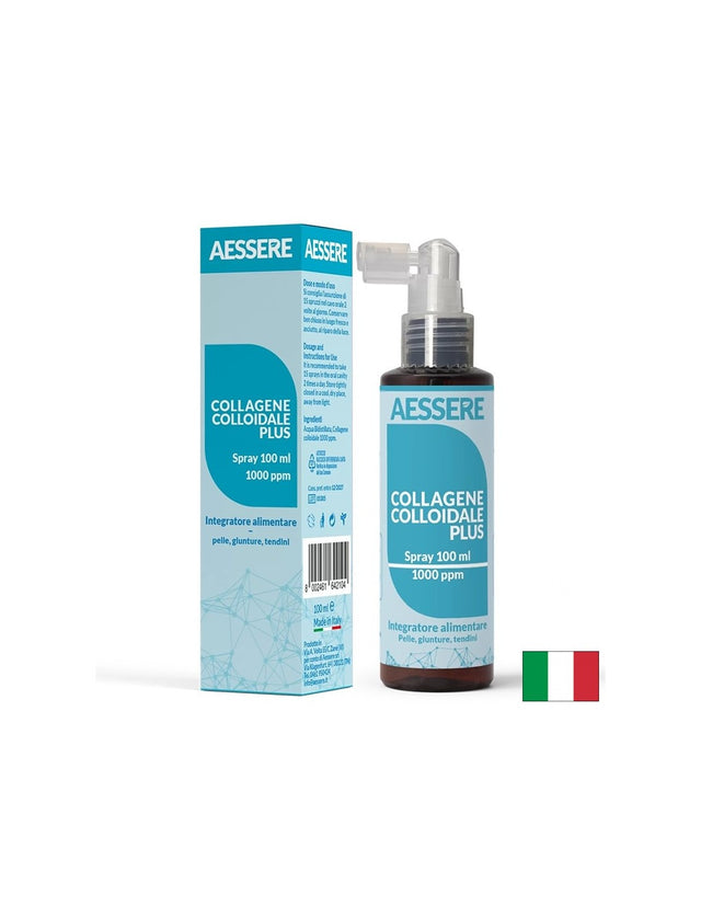Колоиден колаген 1000 ppm – Кожа, коса, нокти и стави, ~33 дози, 100 ml спрей  Aessere - Nutra Best Bulgaria