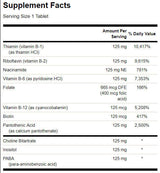 Vitamin B-125 Complex / 100 Tabs. - 0 - Nutra Best