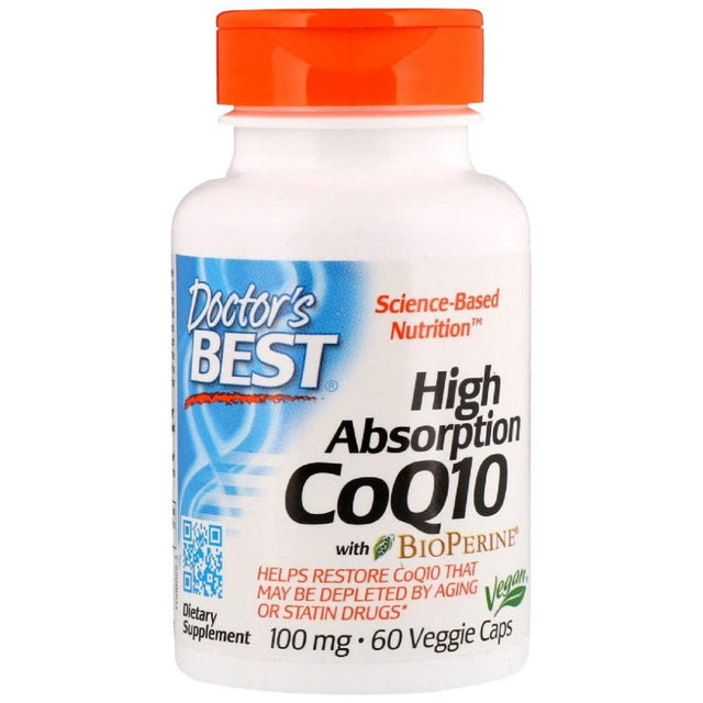 BEST CoQ10 with Bioperine 100 mg - 60 капсули - Nutra Best Bulgaria