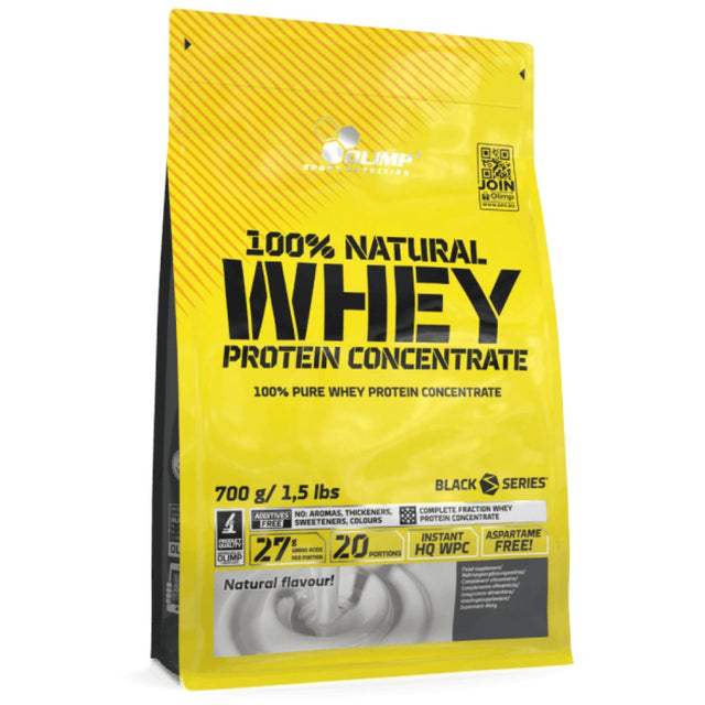 Natural Whey Protein Concentrate - 700 грама - Nutra Best Bulgaria