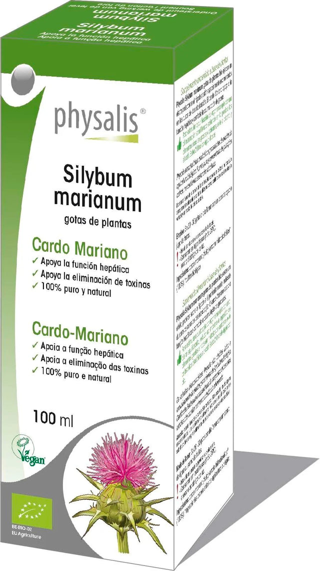 Бял трън на капки Био (билкова тинктура) 100ml - PHYSALIS - Nutra Best