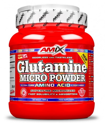 L-Glutamine Powder - 0.500 кг  AMIX - Nutra Best Bulgaria