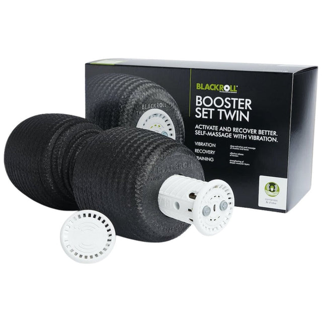 Blackroll® Booster Set Twin | Сдвоен фоумролер с масажор - Nutra Best Bulgaria