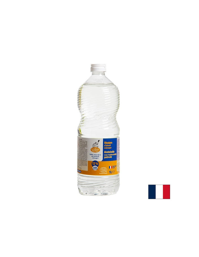 Бял алкохолен оцет 12% - кулинария и хигиена за дома - Био, 1 L  Écodis - Nutra Best Bulgaria