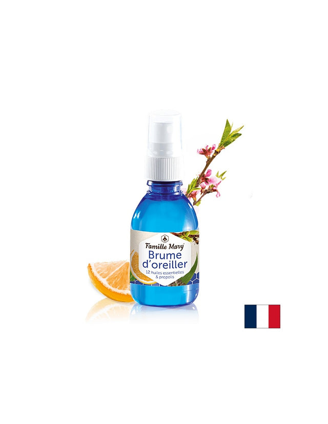 Релаксиращ спрей за сън с 12 етерични масла - Brume Оreiller, 50 ml  Famille Mary - Nutra Best Bulgaria