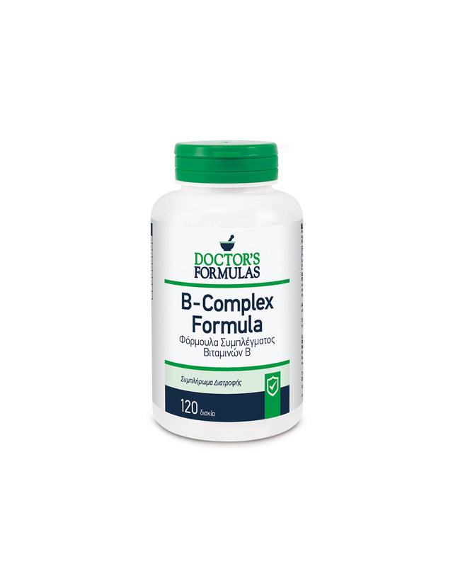Витамин В-Комплекс - Нервна система, 120 капсули Doctor’s Formulas  Doctor’s Formulas - Nutra Best Bulgaria