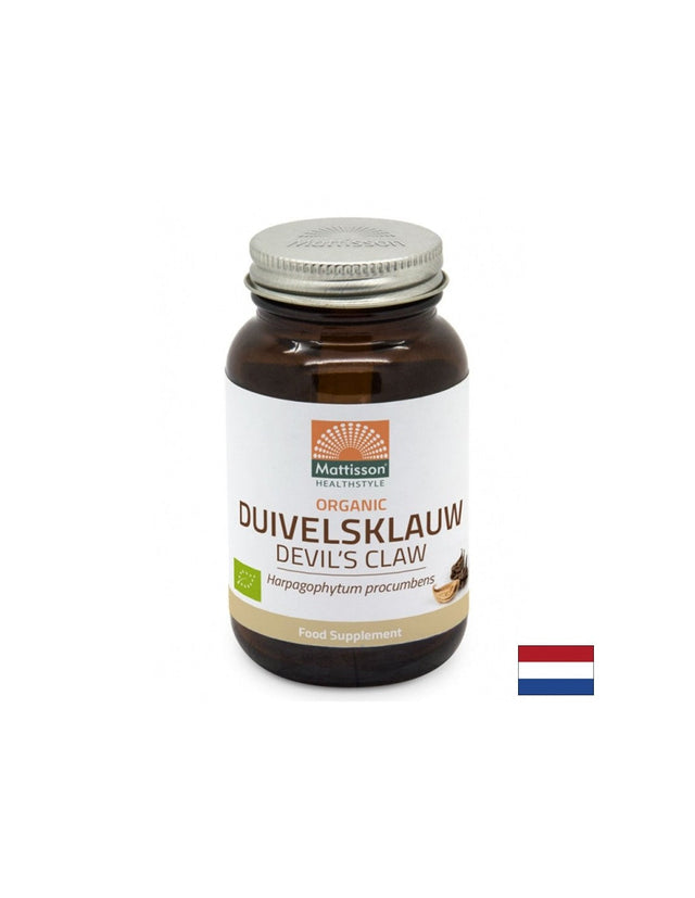 Подкрепа за ставите - Дяволски нокът, 120 капсули  Mattisson Healthstyle - Nutra Best Bulgaria
