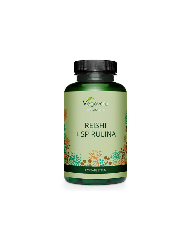 Имунитет - Рейши и спирулина, 120 таблетки  Vegavero - Nutra Best Bulgaria