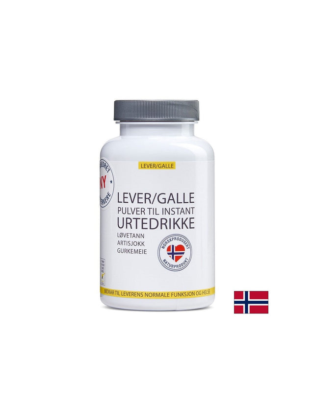 Билков комплекс за черен дроб и жлъчка (с глухарче, артишок и куркума), 120 g прах, с аромат на праскова  Bioform - Nutra Best Bulgaria