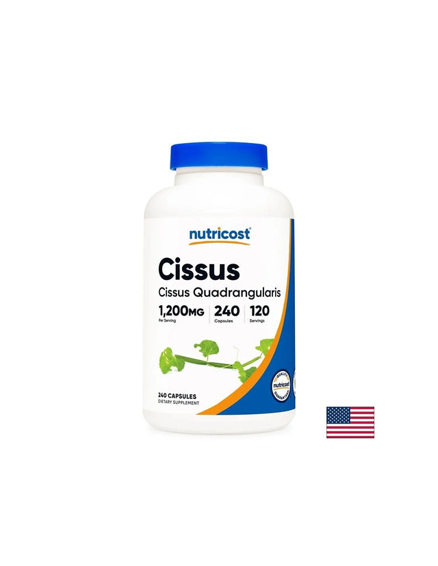 Цисус – При болки в ставите, 1200 mg, 240 капсули  Nutricost - Nutra Best Bulgaria