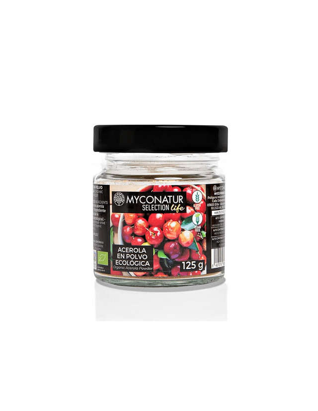 Имунитет - Ацерола на прах Био, 125 g Myconatur - Nutra Best