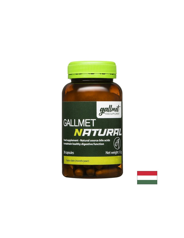Храносмилане - Волска жлъчка 125 mg, 30 капсули GALLMED - Nutra Best