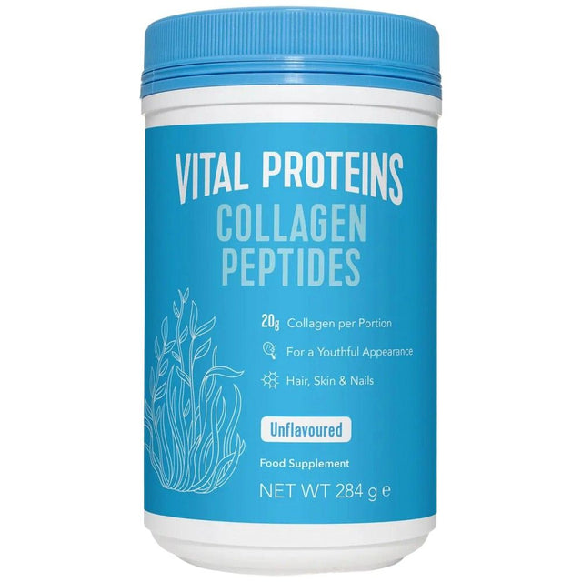 Collagen Peptides Original | Hair, Skin & Nails Support - 284 грама - Nutra Best Bulgaria